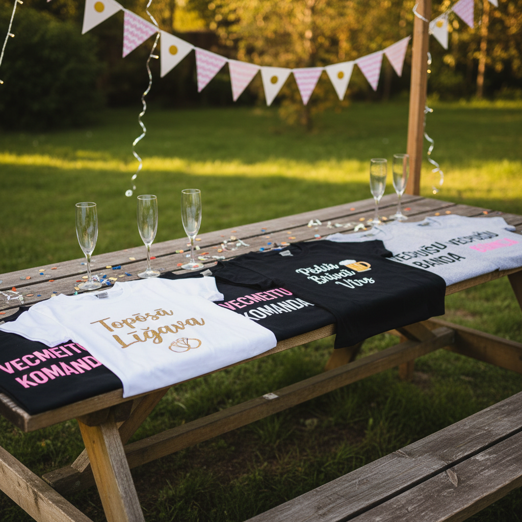 Vecmeitu un vecpuišu t-krekli