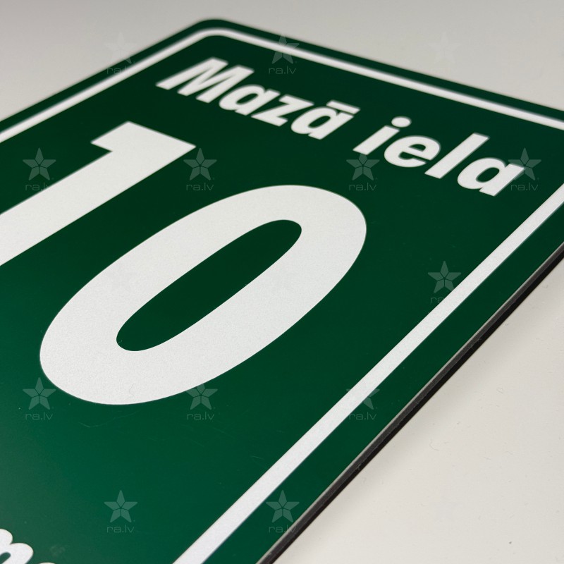 Mājas numurzīme - Liepāja