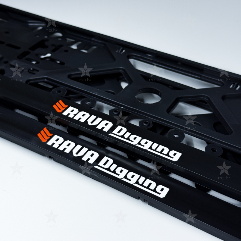 Auto numura zīmju turētāji